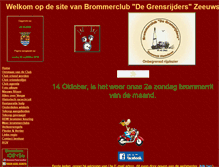 Tablet Screenshot of brommerclub-de-grensrijders.tk